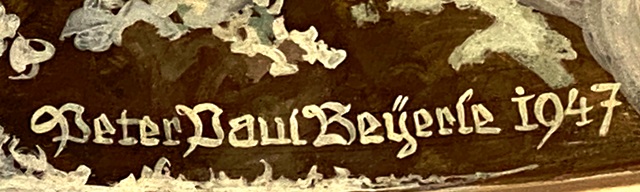 Signatur Peter Paul Beyerle