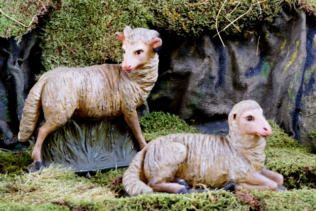 Krippe in der Aitracher Pfarrkirche