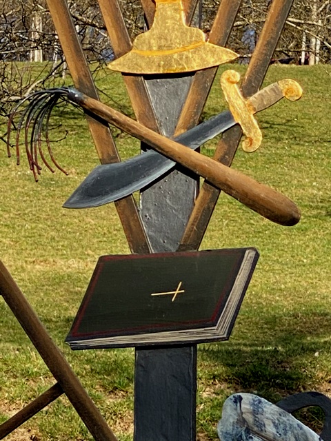 Arma-Christi-Kreuz beim Bauernhausmuseum Wolfegg