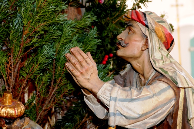 Krippe in der Pfarrkirche St. Petrus und Paulus in Beuren