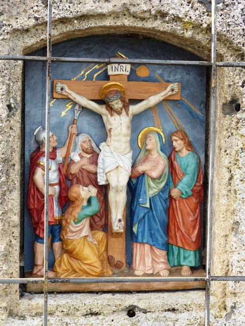 Eintürnen, Station 12, Jesus stirbt am Kreuz