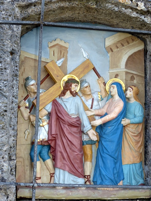 Eintürnen, Station 4, Jesus begegnet seiner Mutter