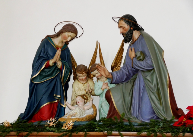 Heilige Familie mit Jesuskind in Gebrazhofen