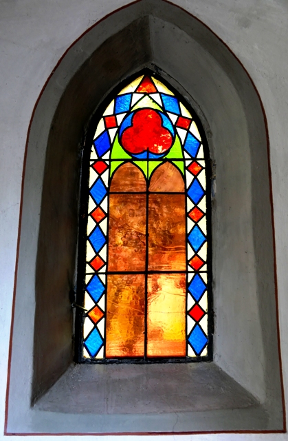 Lourdesgrotte im Backsteinhuschen in Grundsheim