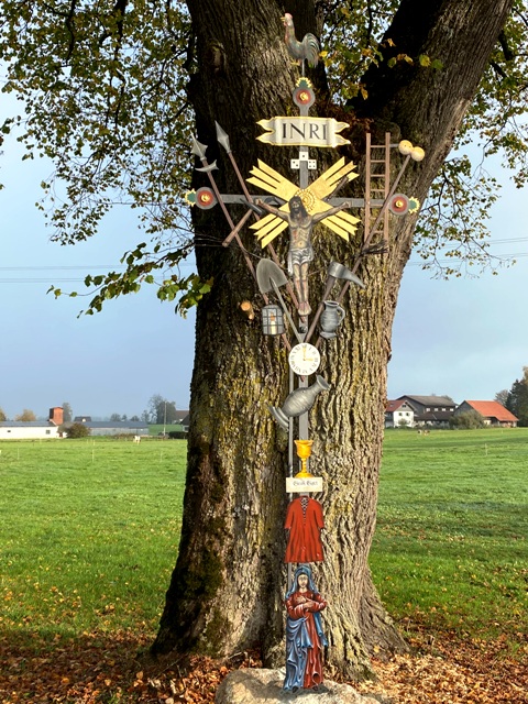 Heggelbach, Arma-Christi-Kreuz, renoviert 2024