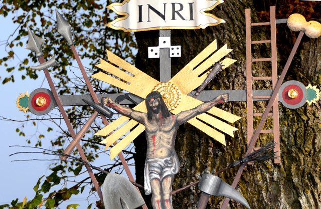 Heggelbach, Arma-Christi-Kreuz, renoviert 2024