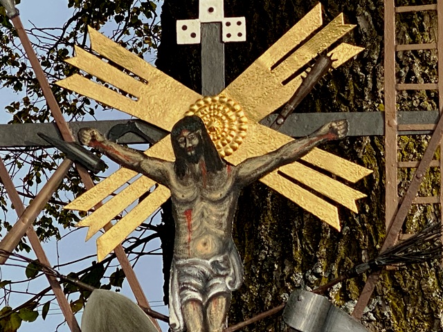 Heggelbach, Arma-Christi-Kreuz, renoviert 2024