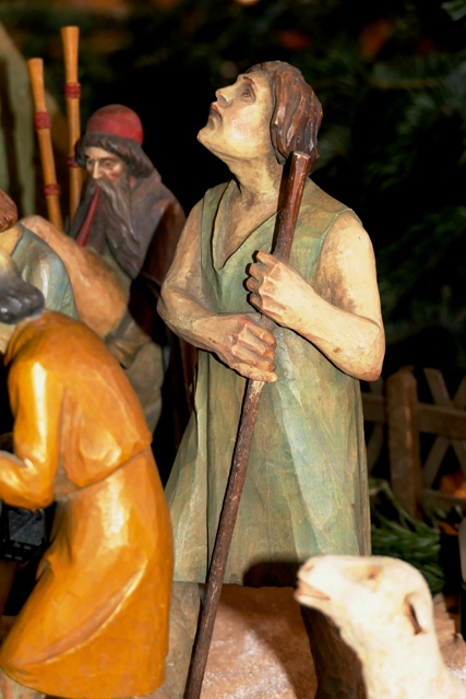 Krippe in der Pfarrkirche St. Nikolaus Heggelbach