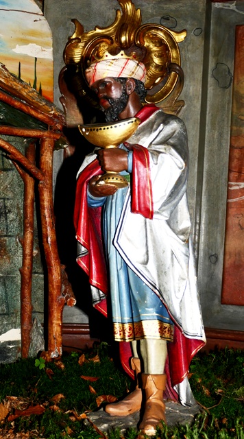 Krippe in der Pfarrkirche St. Georg, Isny