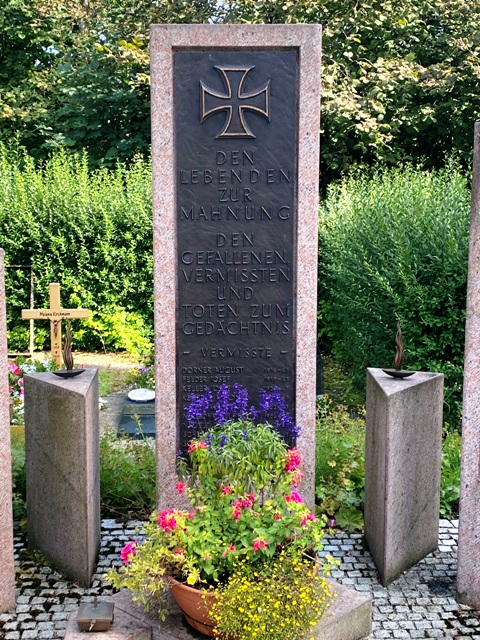 Denkmal fr die Gefallenen und Vermissten der Weltkriege in Kappel