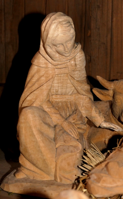 Krippe in der Pfarrkirche Kappel St. Gallus