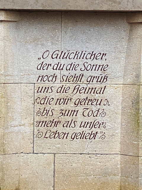 Leutkirch, Ehrenmal fr die Gefallenen und Vermissten