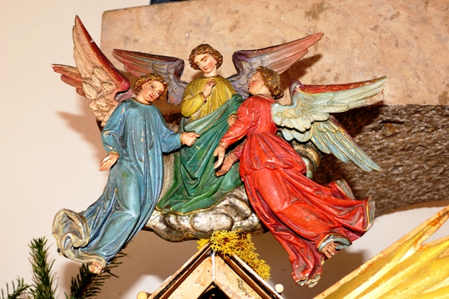 Krippe in der Pfarrkirche von Reichenhofen