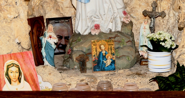 Lourdesgrotte bei der Kapuzinerkirche Riedlingen