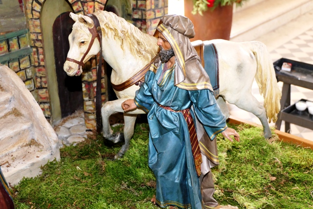 Weihnachtskrippe in der Pfarrkirche Roggenzell