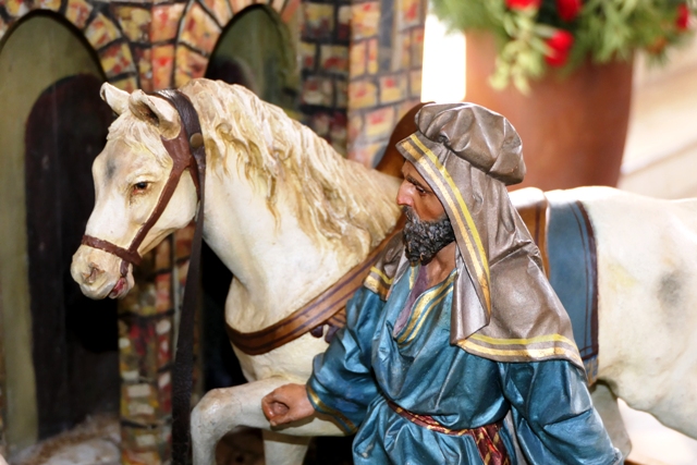 Weihnachtskrippe in der Pfarrkirche Roggenzell