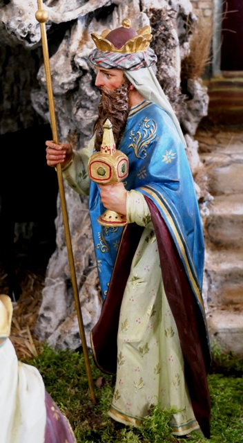 Weihnachtskrippe in der Pfarrkirche Roggenzell