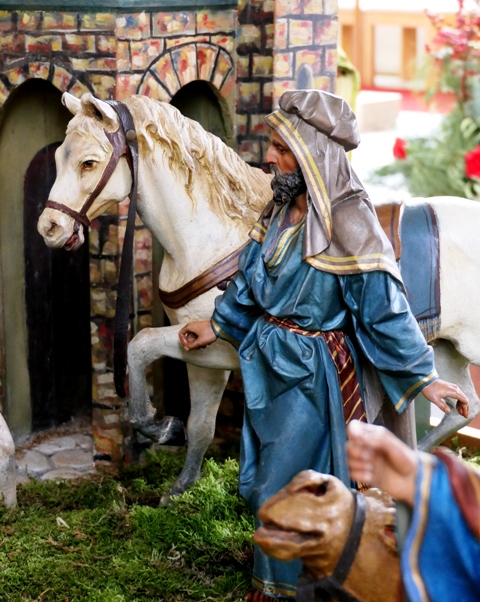 Weihnachtskrippe in der Pfarrkirche Roggenzell