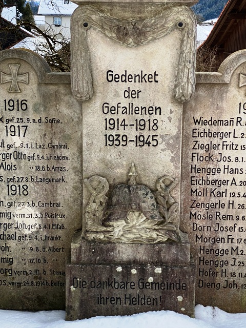 Kriegerdenkmal Rohrdorf