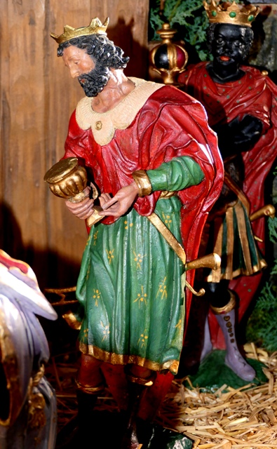 Krippe in der Pfarrkirche St. Christina Ravensburg