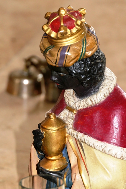 Schmalegg, Krippe in der Pfarrkirche St. Nikolaus