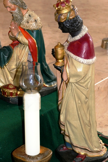 Schmalegg, Krippe in der Pfarrkirche St. Nikolaus