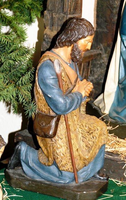 Schmalegg, Krippe in der Pfarrkirche St. Nikolaus