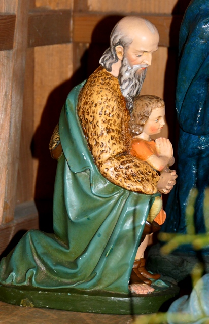 Krippe in der Pfarrkirche von Treherz