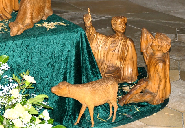 Krippe in der Basilika Weingarten