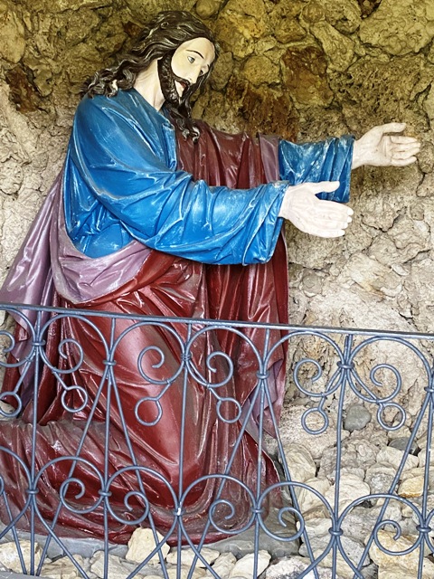 Winterstettenstadt, Ölberkapelle, betender Jesus