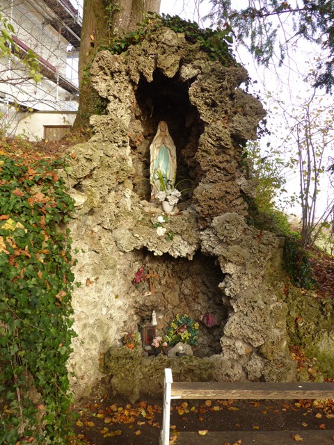 Wolfegg, Lourdesgrotte bei der Loretokapelle